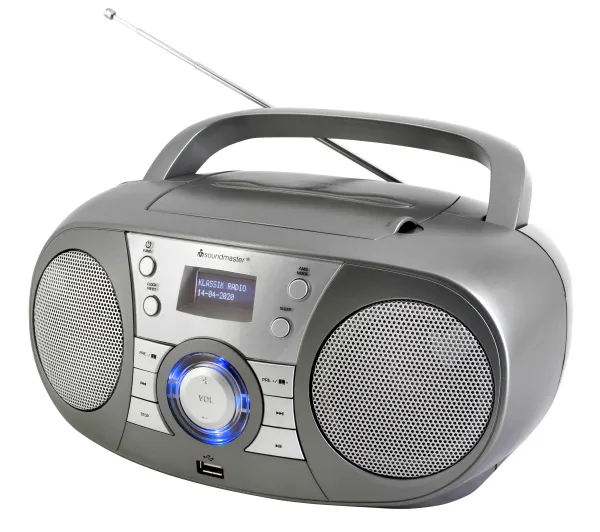 Soundmaster SCD1800TI Bluetooth Szary