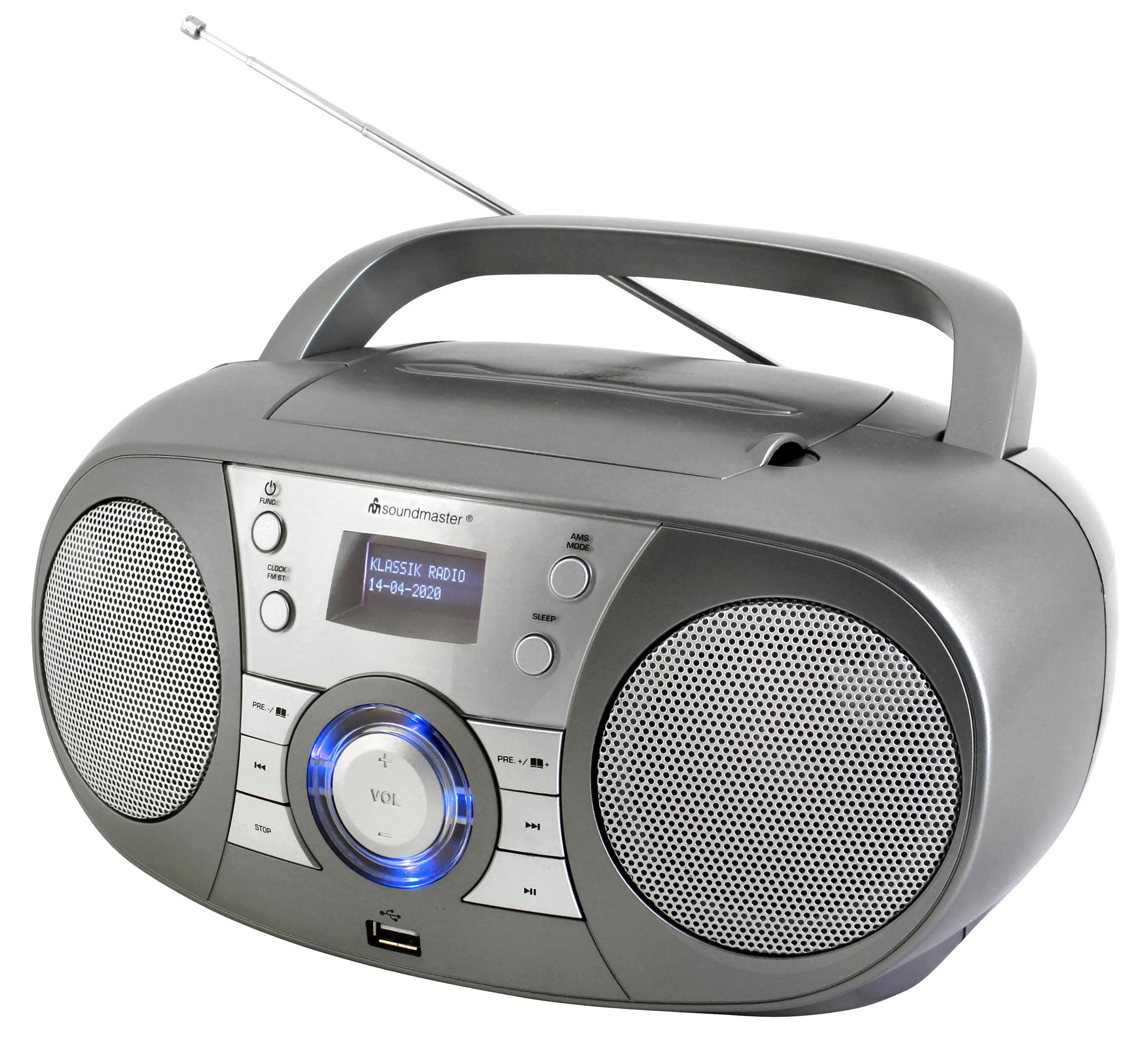 Radioodtwarzacz Soundmaster SCD1800TI Bluetooth Szary
