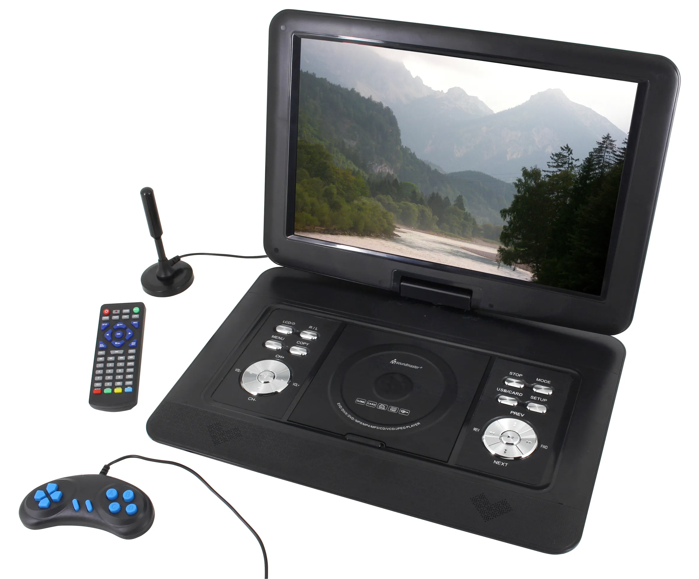Przenośny odtwarzacz DVD Soundmaster PDB1600SW