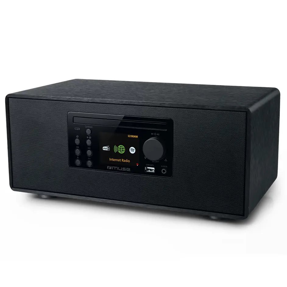 Wieża Muse M-697 IDT 60W Wi-Fi Bluetooth Radio FM, DAB+, Internetowe Czarny