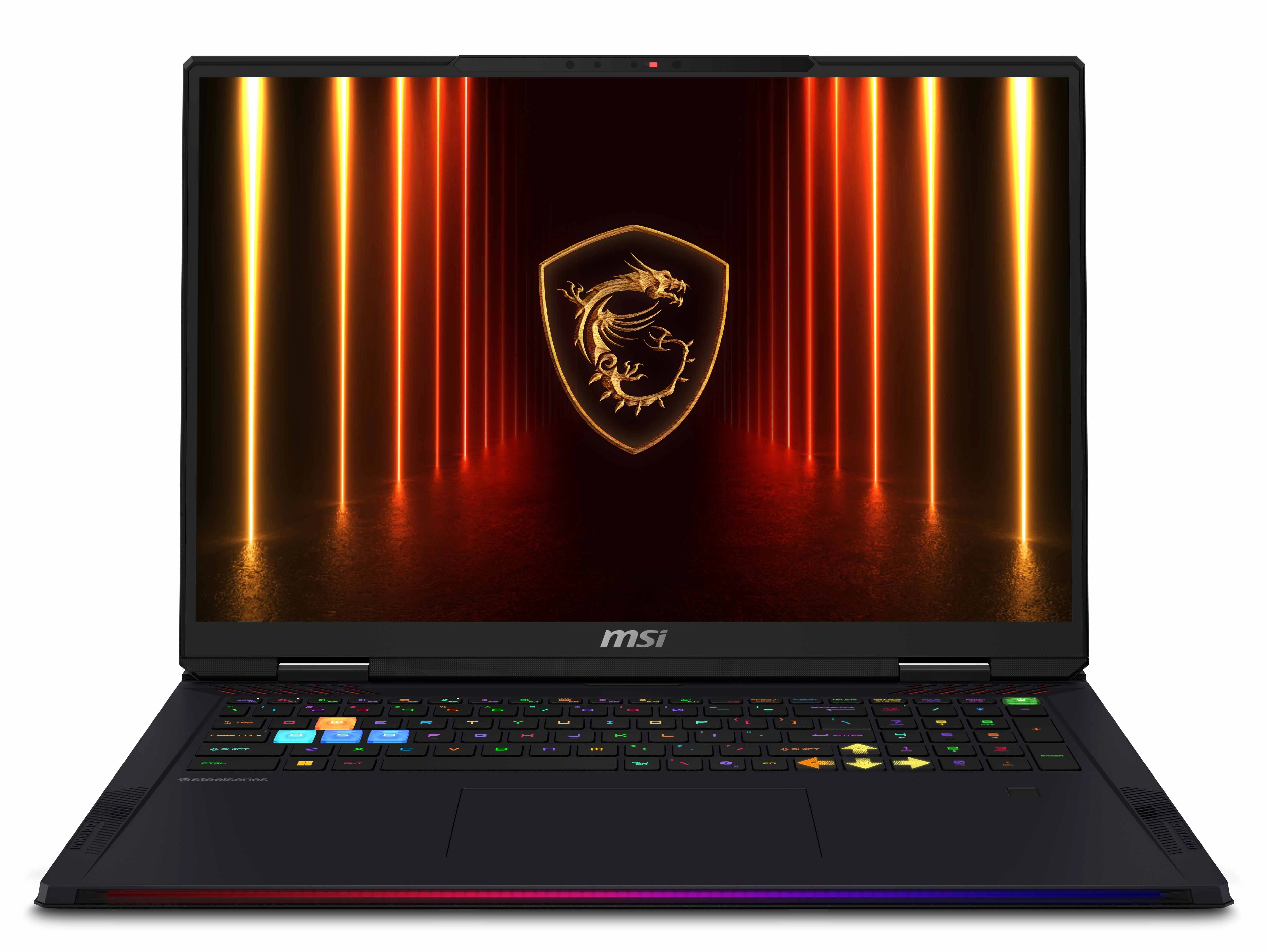 Laptop gamingowy MSI Raider A18 HX A9WJG-299PL 18" 120Hz R9 9955HX3D 64GB RAM 2TB Dysk SSD RTX5090 DLSS4 Win11 Czarny Funkcje AI