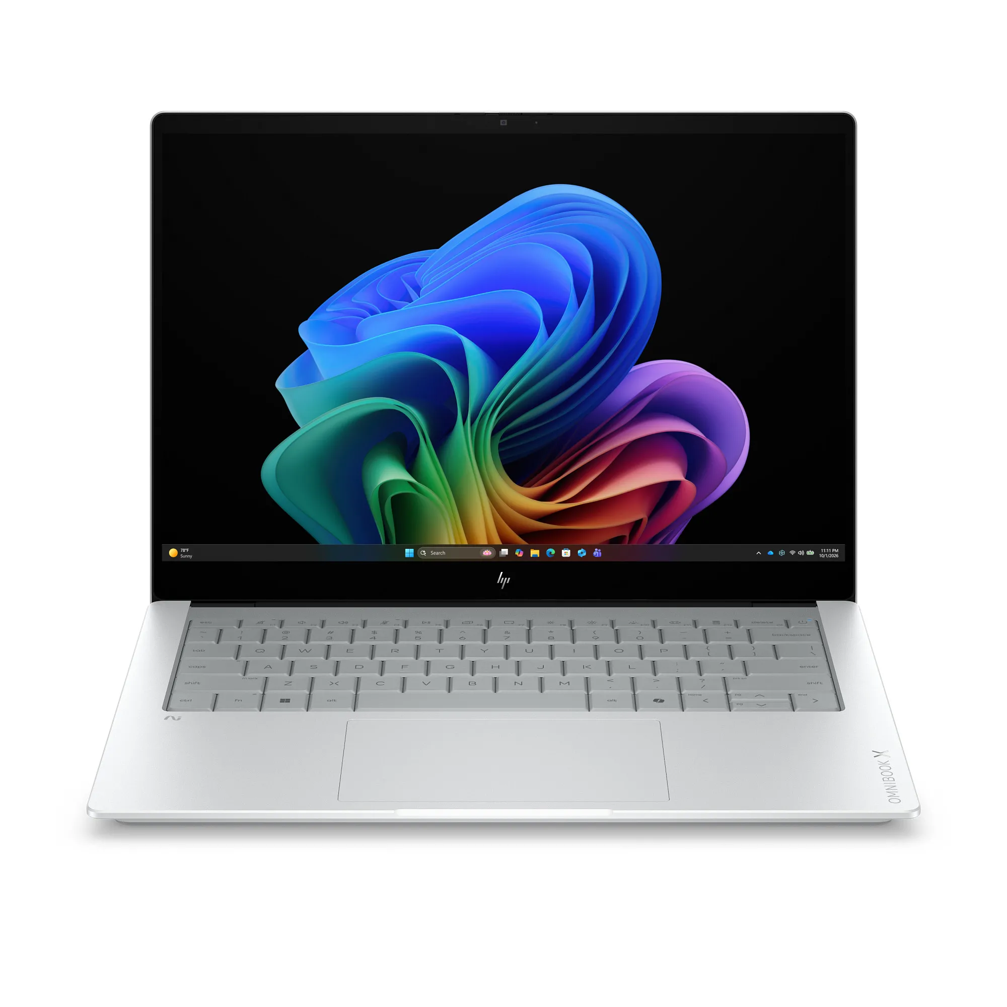 Laptop HP OmniBook X 14-ka0003nwx OLED 14" Ultra 9 386H 32GB RAM 1TB Dysk SSD Win11 Srebrny Funkcje AI