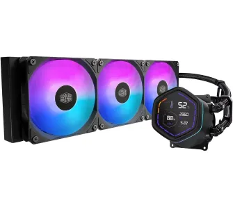 Chłodzenie Cooler Master MasterLiquid Core Nex Digital Series 360 ARGB Czarny