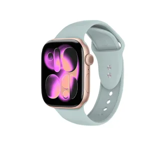 Pasek Crong Liquid do Apple Watch 38/40/41/42mm Miętowy