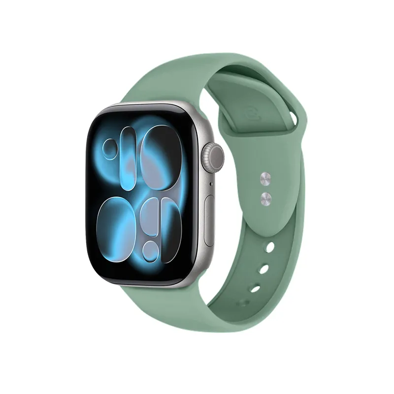 Pasek Crong Liquid do Apple Watch 38/40/41/42mm Szałwiowy