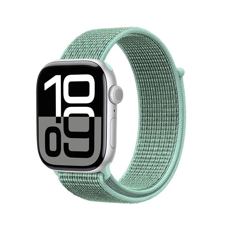 Pasek Crong Nylon do Apple Watch 38/40/41/42mm Atlantic Green