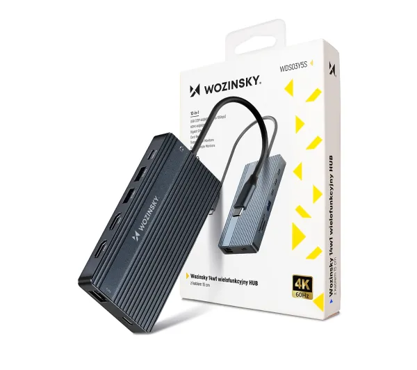 Wozinsky WDS03Y5S 14w1 Szary