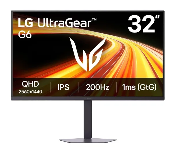 LG UltraGear G6 32G620B-B 31,5" 2K IPS 200Hz 1ms Gamingowy