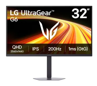 Monitor LG UltraGear G6 32G620B-B 31,5" 2K IPS 200Hz 1ms Gamingowy