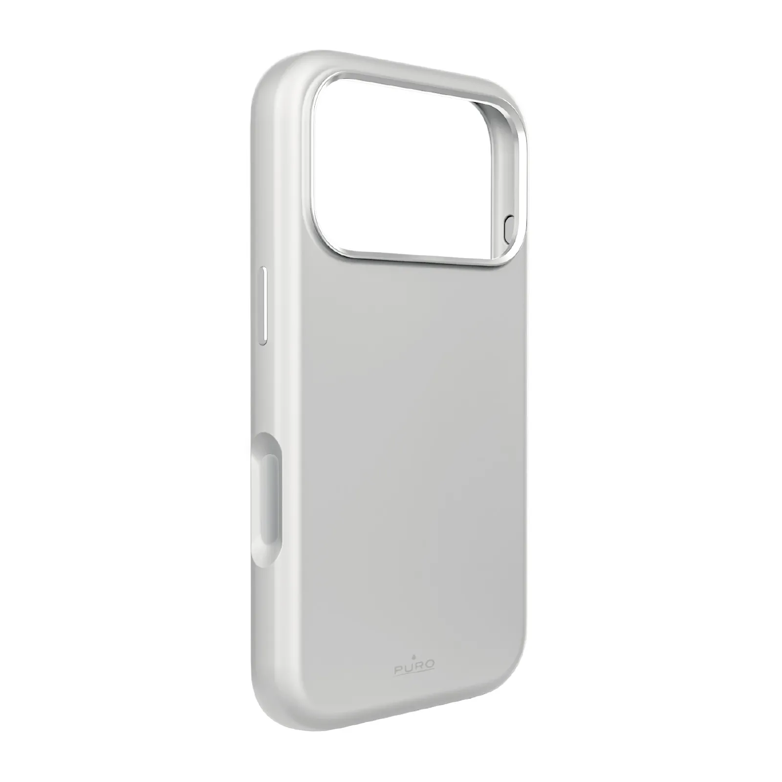 Etui Puro Icon Mag Pro do iPhone 18 Pro Srebrny