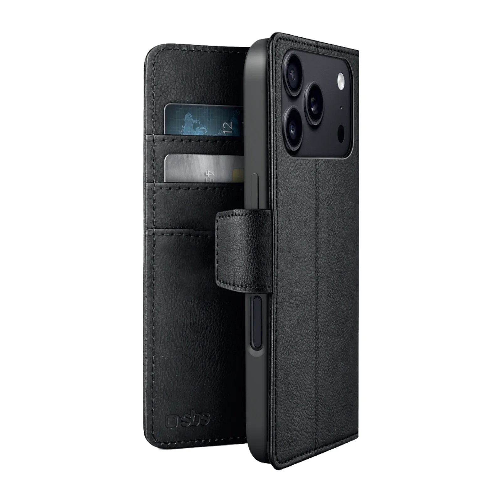 Etui SBS Wallet Mag do iPhone 18 Pro Max Czarny