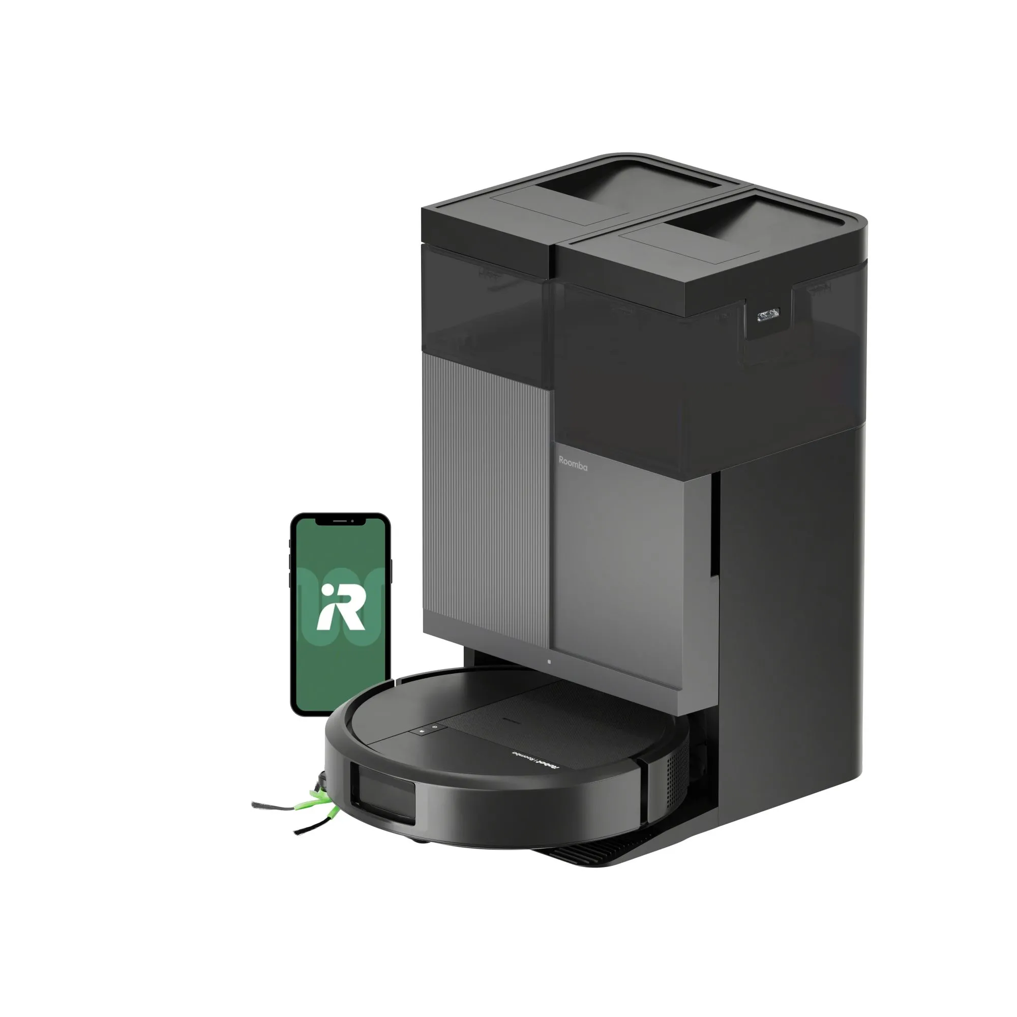 Robot sprzątający iRobot Roomba 415 Combo Funkcja mopowania Stacja oczyszczająca Tworzenie mapy pomieszczenia 70dB Czarny