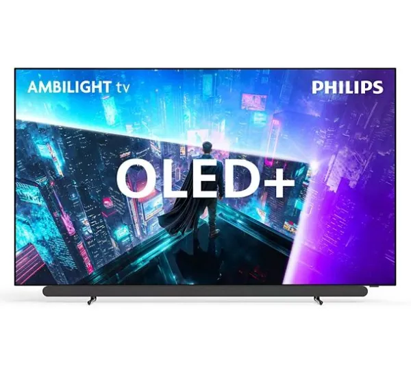 Philips 77OLED911/12 77" WOLED 4K 165Hz TitanOS Funkcje AI Ambilight Dolby Vision Dolby Atmos Dźwięk B&W HDMI 2.1