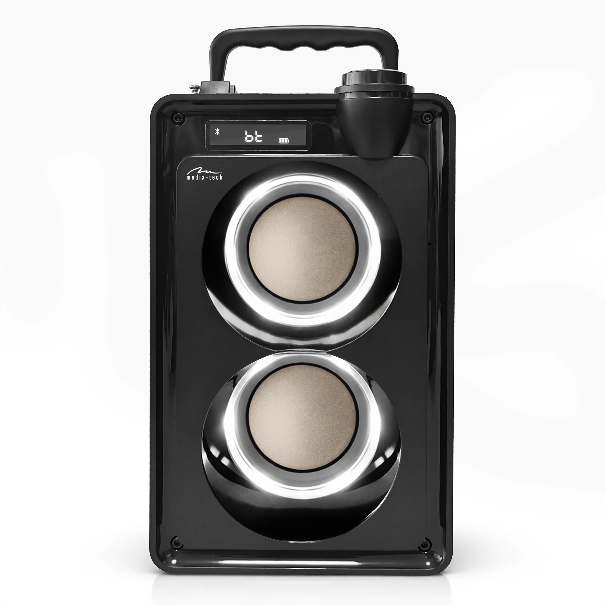 Głośnik Bluetooth Media-Tech OVERBOX MT3186 Radio FM 30W Czarny