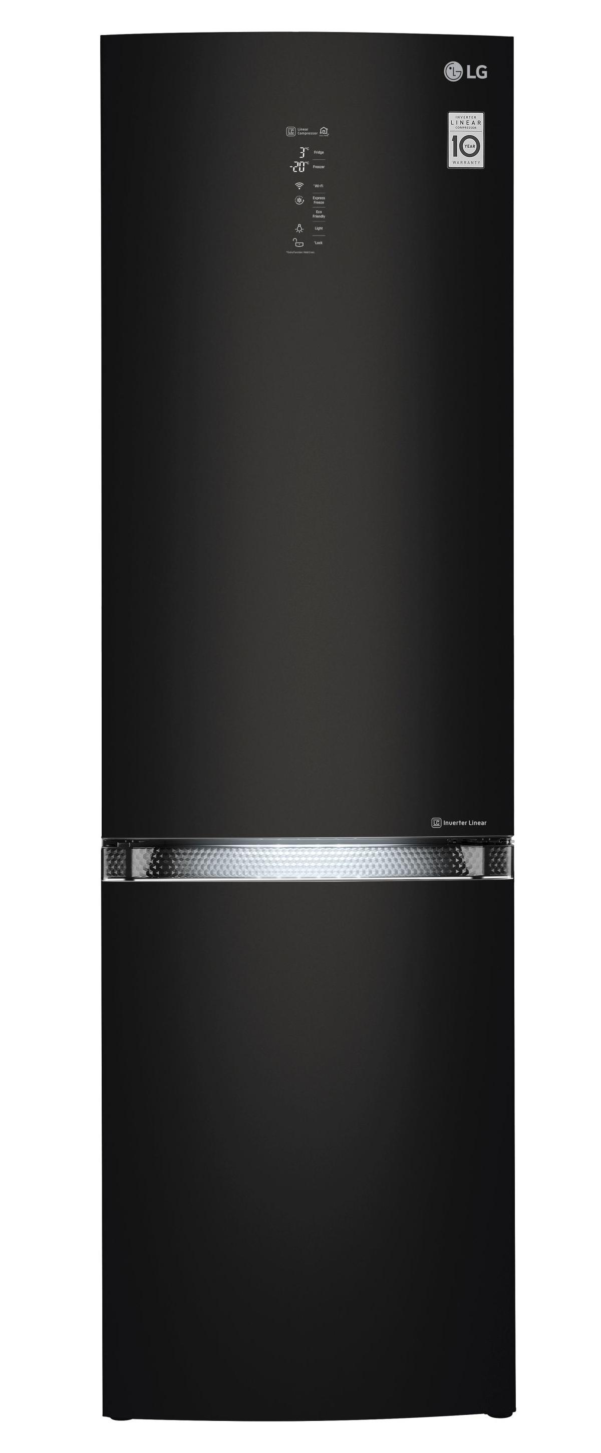 Lodówka LG GBB940BMQZT Pełny No Frost 200cm Komora świeżości Czarny