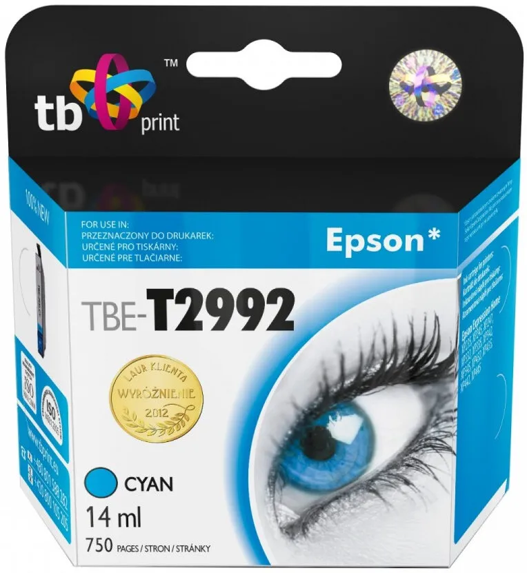 Tusz TB Print TBE-T2992 (zamiennik T2992) Błękitny 14 ml