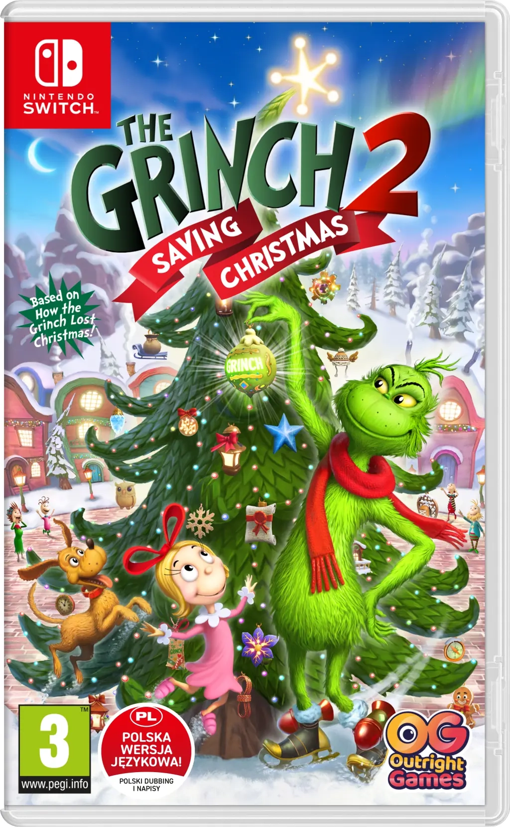 The Grinch 2 Saving Christmas (Grinch 2: Ratowanie Świąt). Gra na Nintendo Switch