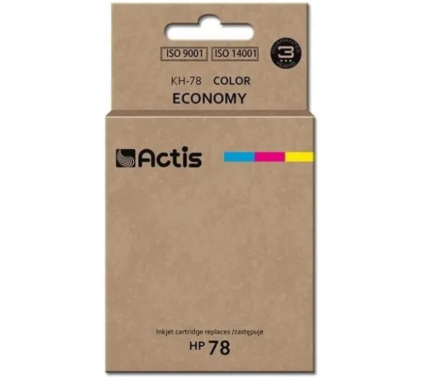 Actis KH-78 Tusz do drukarki HP, Zamiennik HP 78 C6578D;  Standard;  47 ml;  kolor.