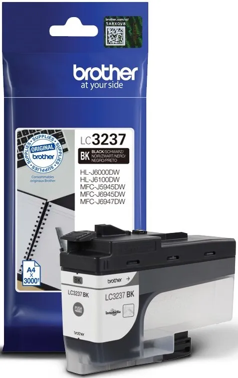 Tusz Brother LC3237BK Czarny 60,11 ml