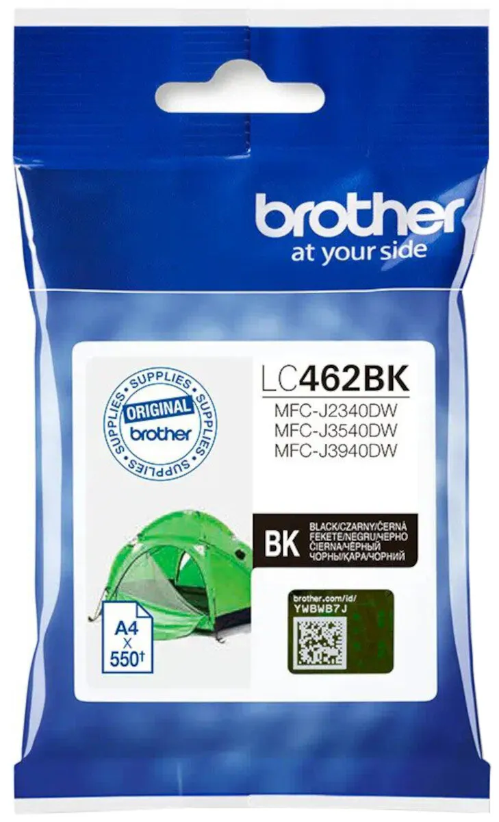 Tusz Brother LC462BK Czarny 12 ml