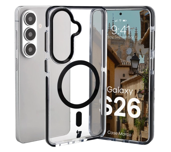 Bizon Case Marco do Galaxy S26 Czarny