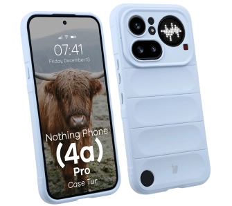 Etui Bizon Case Tur do Nothing Phone (4a) Pro Jasnoniebieski