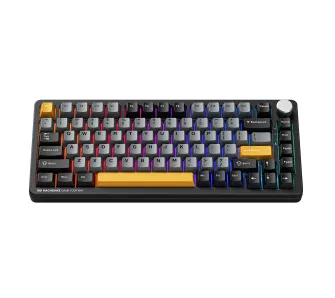 Klawiatura mechaniczna Machenike K600-B82W Gamingowa Bezprzewodowa GR Silver Switch Czarna