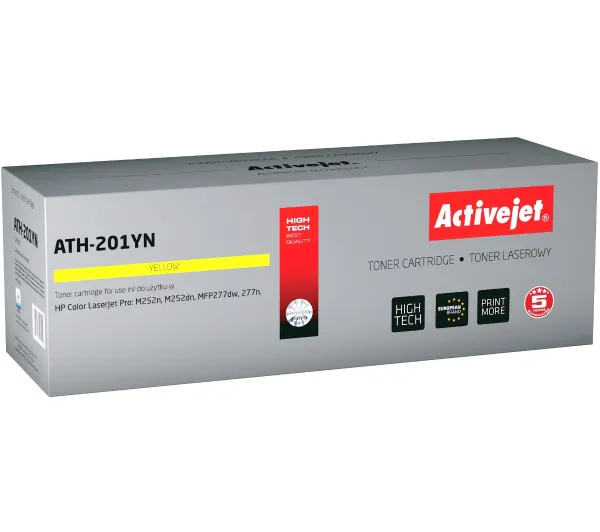ActiveJet ATH-201YN (zamiennik 201A) Żółty