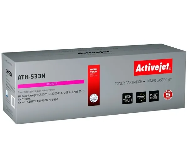 ActiveJet ATH-533N (zamiennik 304A) Purpurowy
