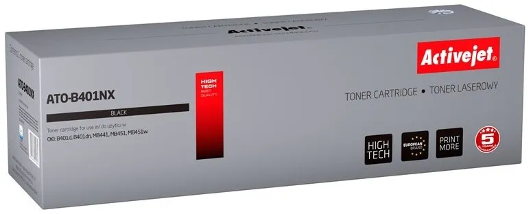 Toner ActiveJet ATO-B401NX (zamiennik 44992402) Czarny