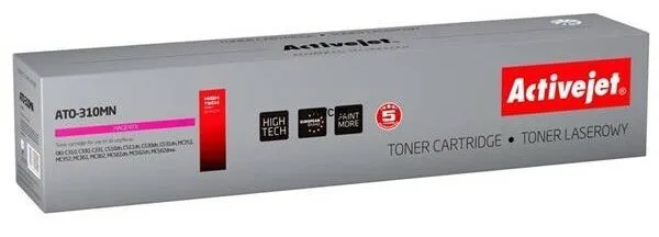 Toner ActiveJet ATO-310MN (zamiennik 44469705) Purpurowy