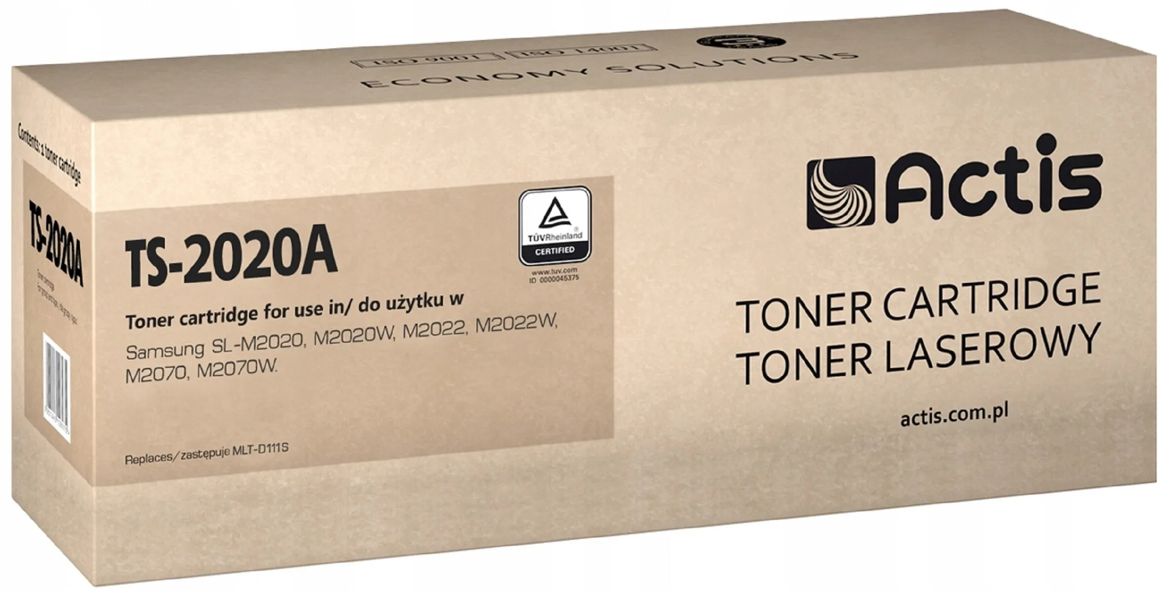 Toner Actis TS-2020A (zamiennik MLT-D111S) Czarny