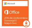Microsoft Office 2016 dla Użytkowników Domowych i Małych Firm (Kod)