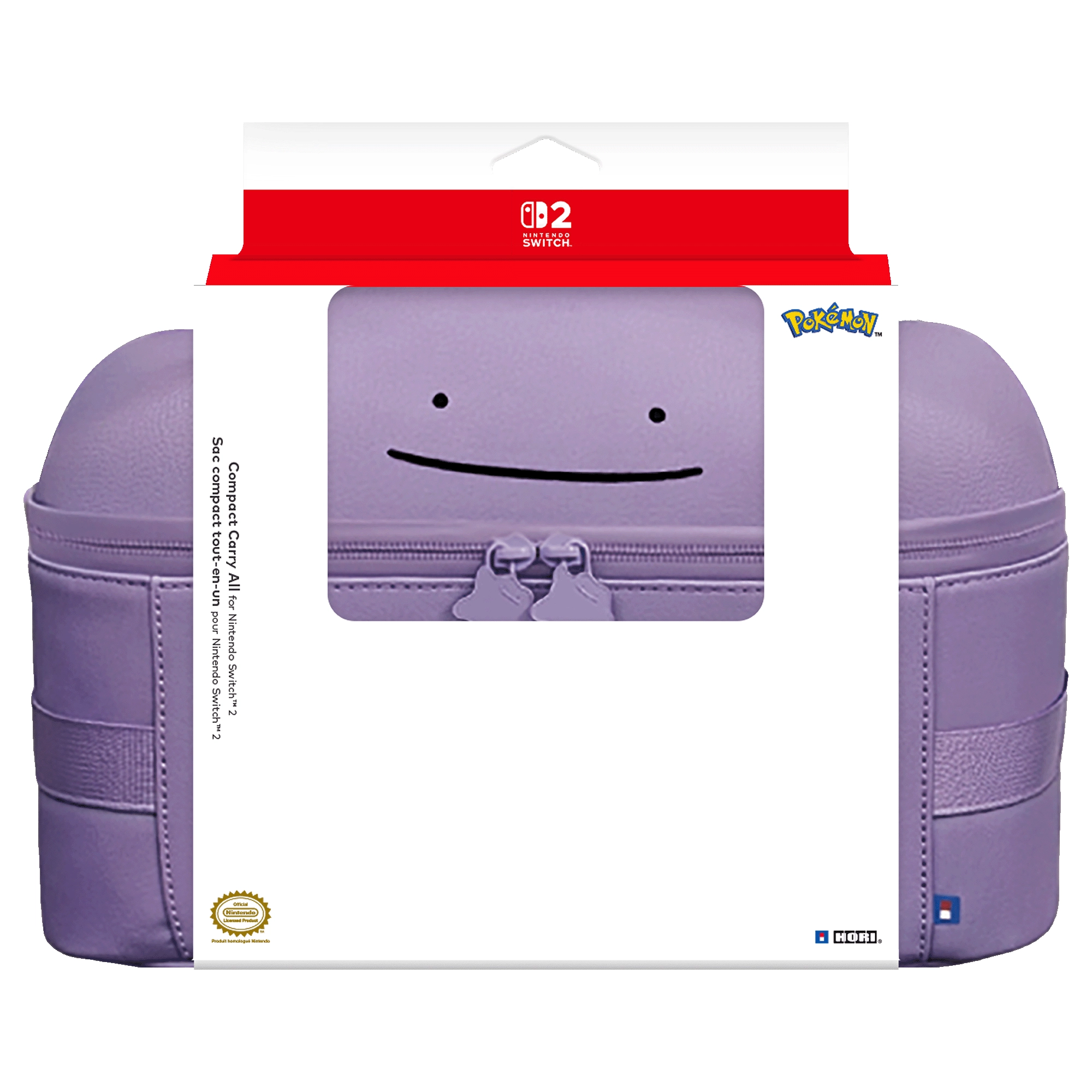 Torba Hori NSX-164E Pokemon Ditto Compact Carry All do Nintendo Switch 2