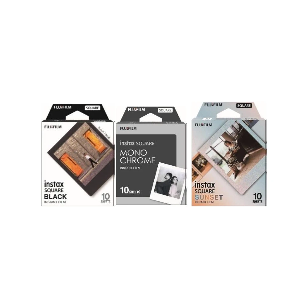 Wkład do aparatu Fujifilm Instax Square Deco Bundle