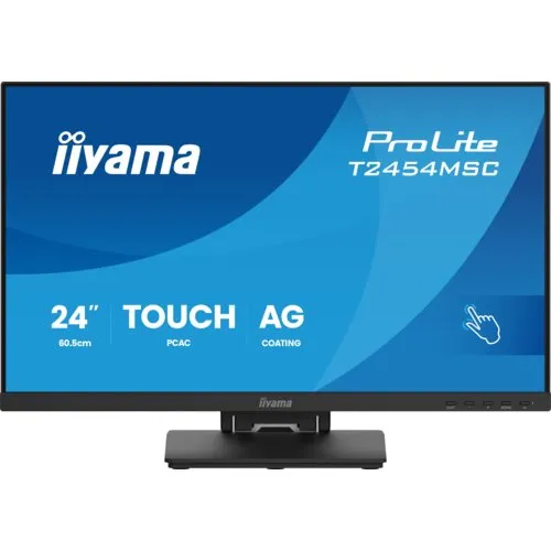 Monitor iiyama T2454MSC-B3AG 23,8" Full HD IPS 83Hz 4ms Dotykowy