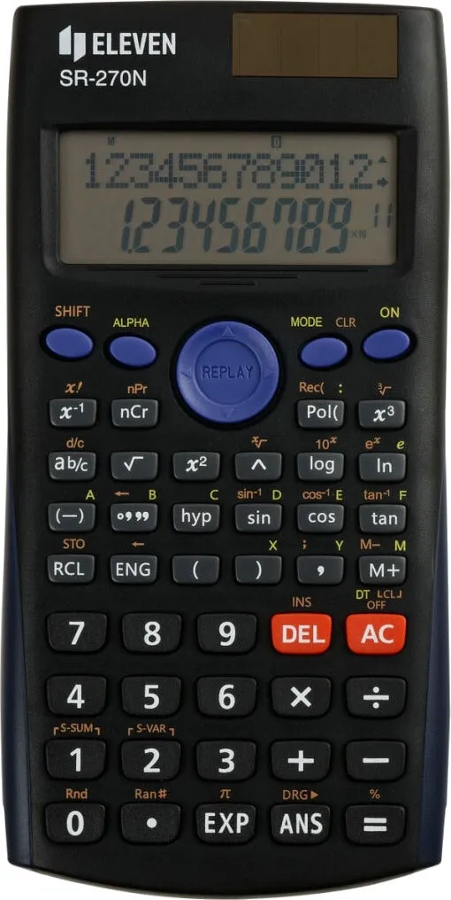 Kalkulator Eleven SR270N Czarny