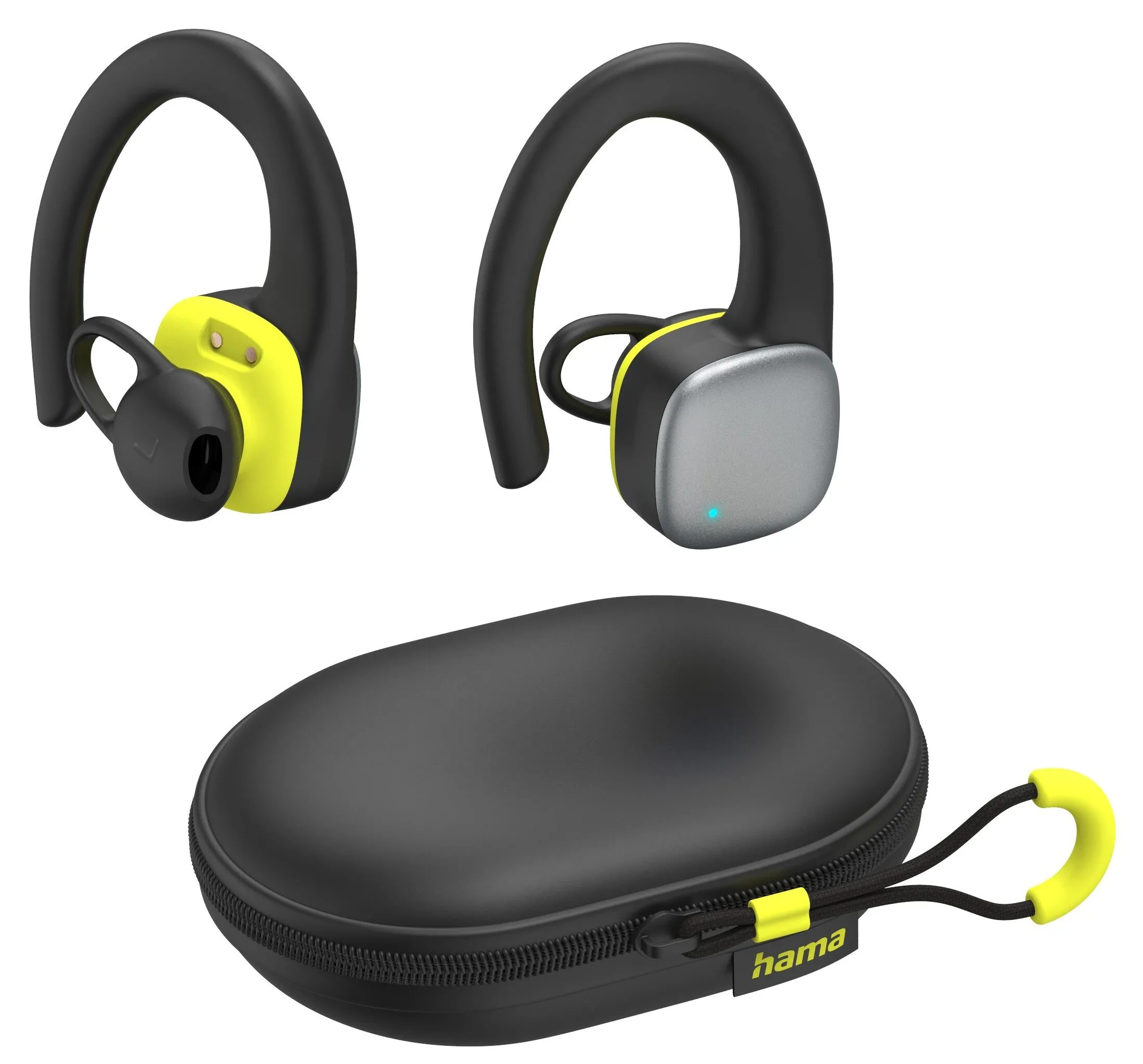 Słuchawki bezprzewodowe Hama Spirit Athletics True Douszne Bluetooth Czarny