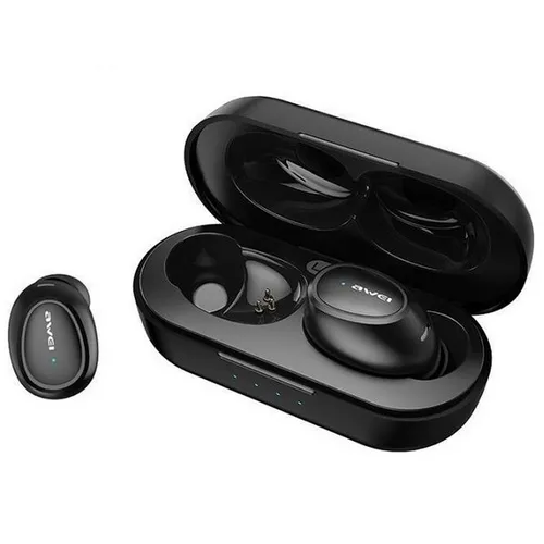 Słuchawki bezprzewodowe Awei T16 Dokanałowe Bluetooth 5.3 Czarny