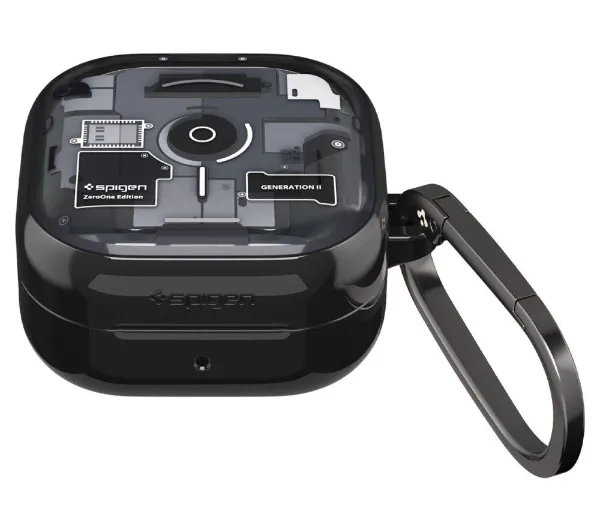 Spigen Ultra Hybrid do Galaxy Buds 4 / 4 Pro Szary