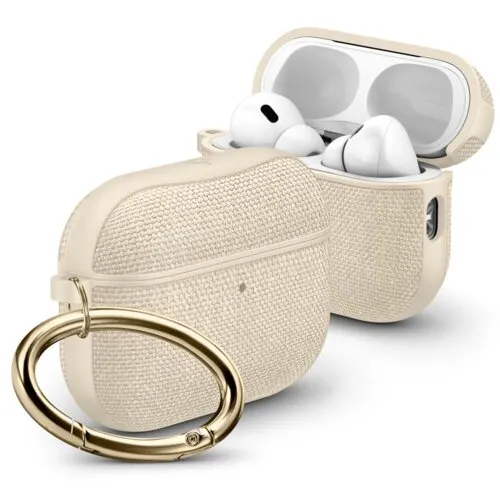 Etui na słuchawki Spigen Urban Fit do Apple AirPods Pro 3 Beżowy