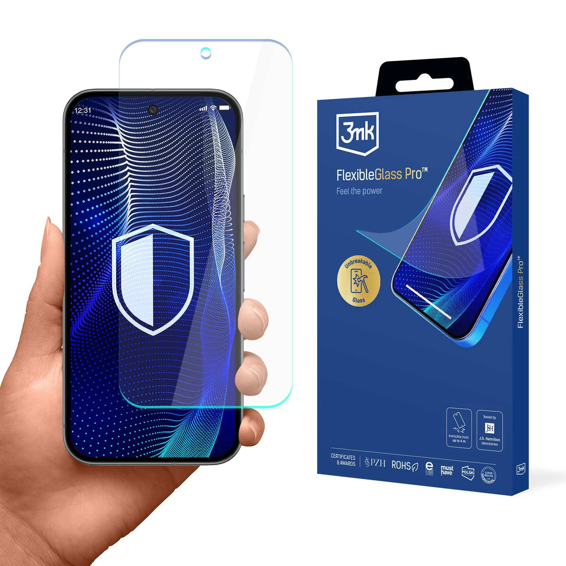 Szkło hybrydowe 3mk FlexibleGlass Pro do Google Pixel 11