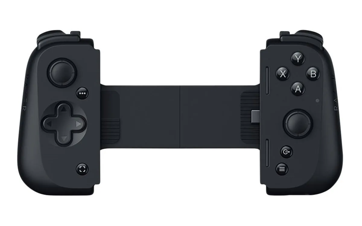 Pad Razer Kishi V2 uchwytem na telefon do Android, iOS, PC Czarny