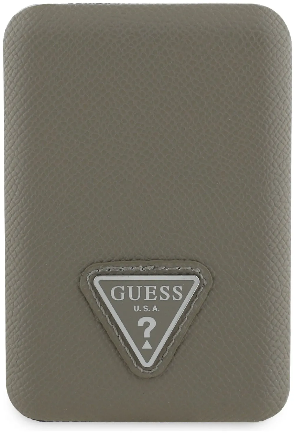 Powerbank Guess Grained Triangle MagSafe 5000 mAh 20W Brązowy