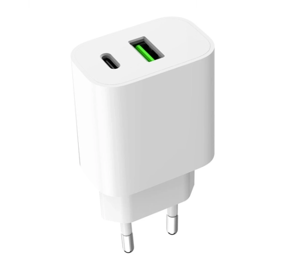 ART AZ-U20W2 USB USB-C 20W Biały