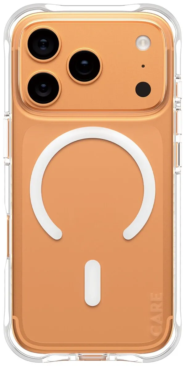 Etui PanzerGlass Fashionable Samba White MagSafe do Apple iPhone 17 Pro Przezroczysty