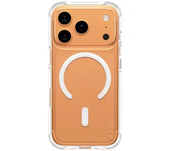 Etui PanzerGlass Fashionable Samba White MagSafe do Apple iPhone 17 Pro Przezroczysty