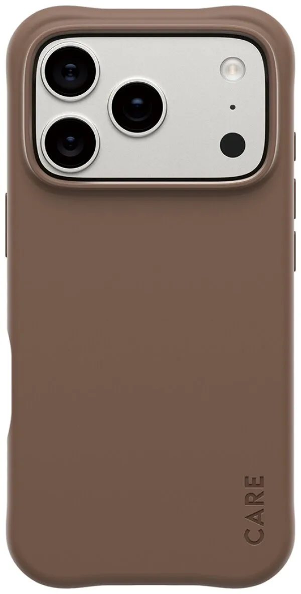 Etui PanzerGlass Care Fashionable Samba MagSafe do Apple iPhone 17 Pro Brązowy