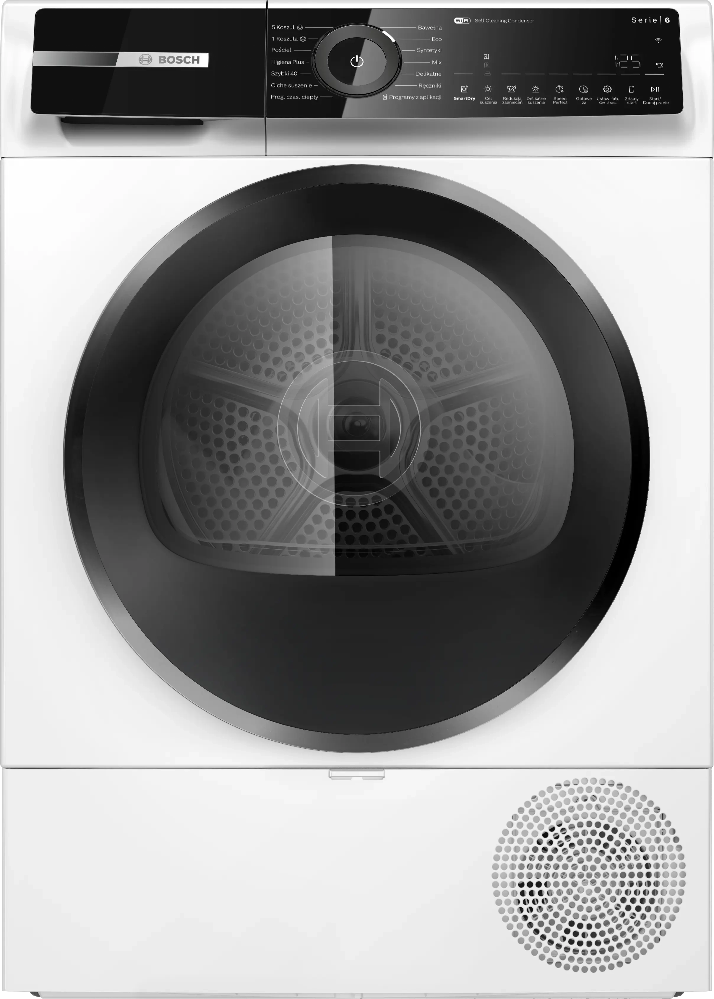 Suszarka Bosch Serie 6 WQN246CEPL 61,3cm 9kg Zdalne sterowanie