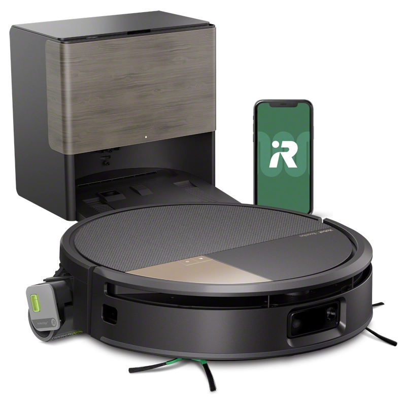 Robot sprzątający iRobot Roomba Max 775 Combo Funkcja mopowania Stacja oczyszczająca Tworzenie mapy pomieszczenia 63dB Czarny